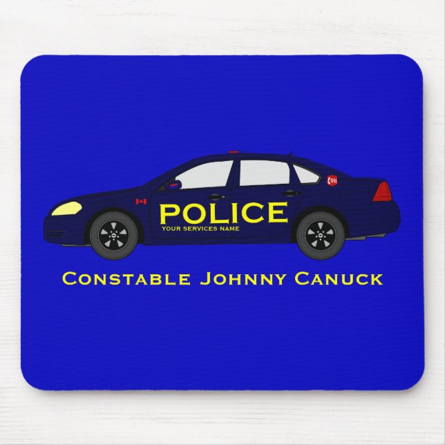 Alfombrilla De Ratón Mousepad de policía - Canadá (Frente)