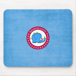 Alfombrilla De Ratón mousepad de pollitos republicanos