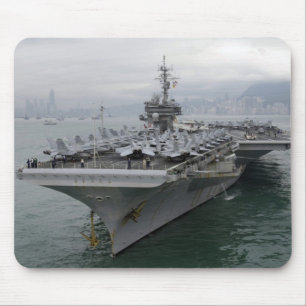 Alfombrilla De Ratón Mousepad de portaaviones de USS KITTY HAWK