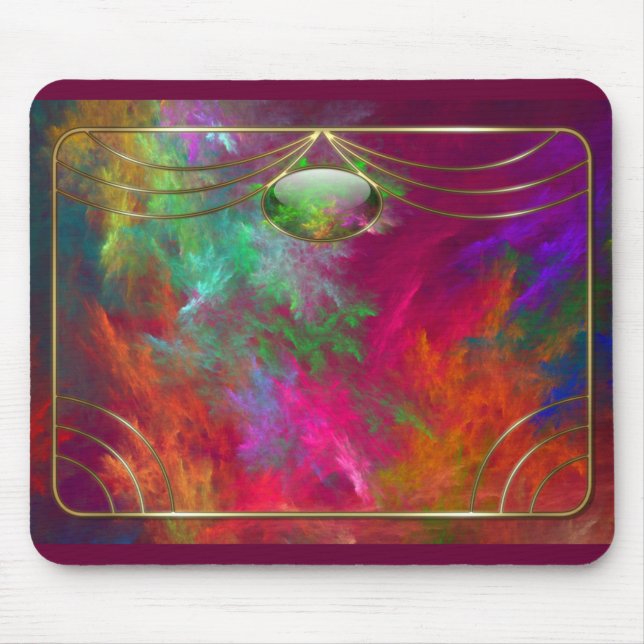 Alfombrilla De Ratón Mousepad de profundidad de coral (Frente)