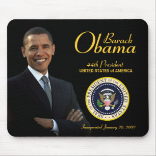 Alfombrilla De Ratón Mousepad de recuerdo inaugural de Obama