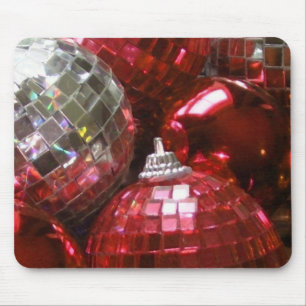 Alfombrilla De Ratón Mousepad de Red Baubles