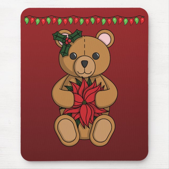 Alfombrilla De Ratón Mousepad de regalo de Teddy (Frente)