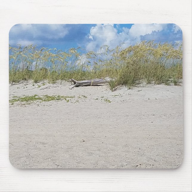 Alfombrilla De Ratón mousepad de registro de playa (Frente)
