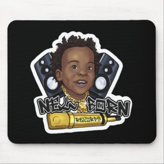 Alfombrilla De Ratón Mousepad de registros neonatos