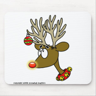 Alfombrilla De Ratón Mousepad de renos