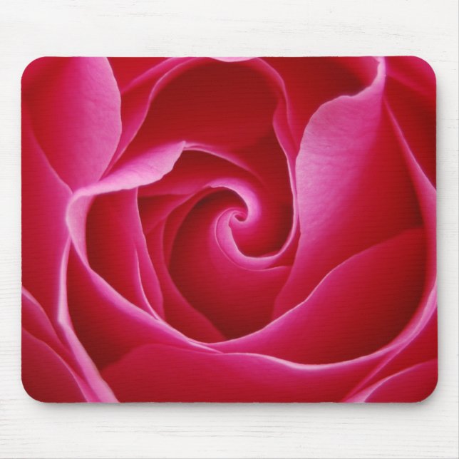 Alfombrilla De Ratón Mousepad de rosa rojo (Frente)