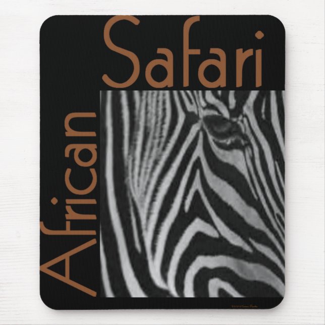 Alfombrilla De Ratón Mousepad de Safari Africano (Frente)