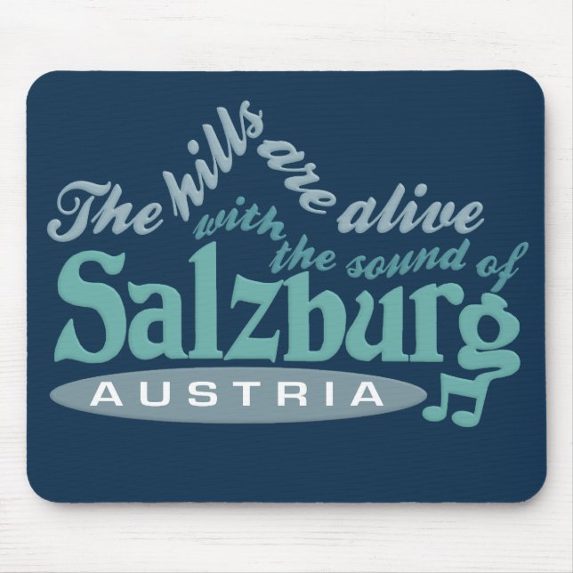 Alfombrilla De Ratón Mousepad de Salzburg (Frente)