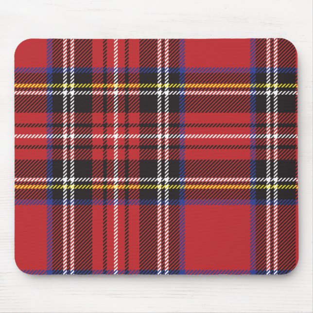 Alfombrilla De Ratón Mousepad de seda roja (Frente)