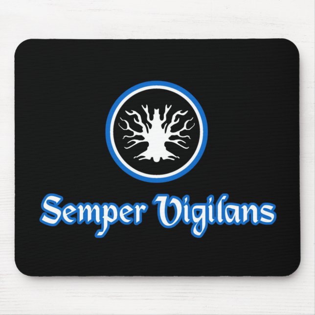 Alfombrilla De Ratón Mousepad de Semper Vigilans (Frente)