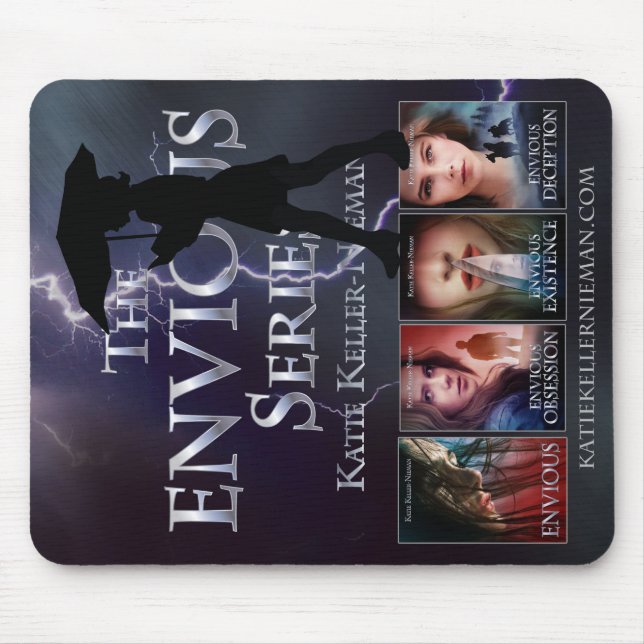 Alfombrilla De Ratón Mousepad de serie vertical envidiosa (Frente)