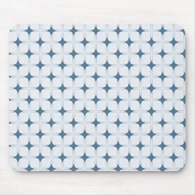 Alfombrilla De Ratón Mousepad de sofisticación retro, azul (Frente)