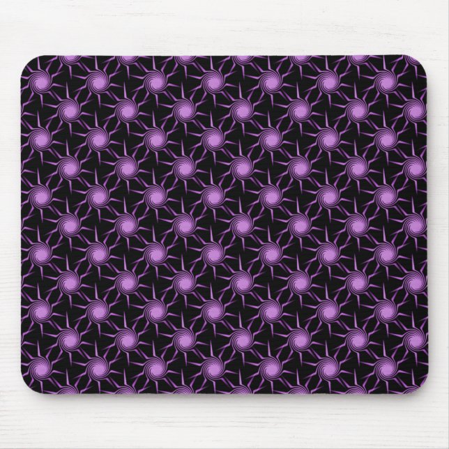 Alfombrilla De Ratón Mousepad de sol ligero morado (Frente)
