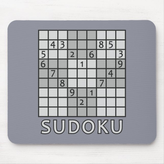 Alfombrilla De Ratón Mousepad de SUDOKU (Frente)