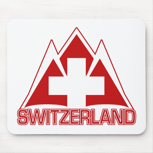 Alfombrilla De Ratón Mousepad de SUIZA (Frente)