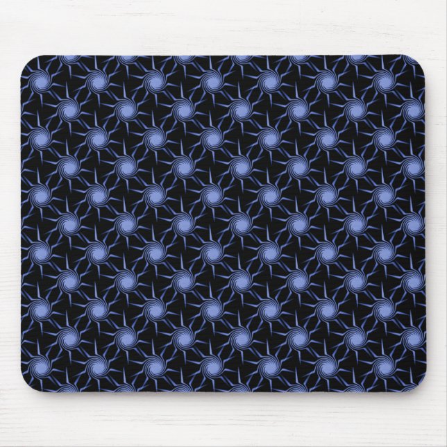 Alfombrilla De Ratón Mousepad de Suns Blue Swirling Light (Frente)