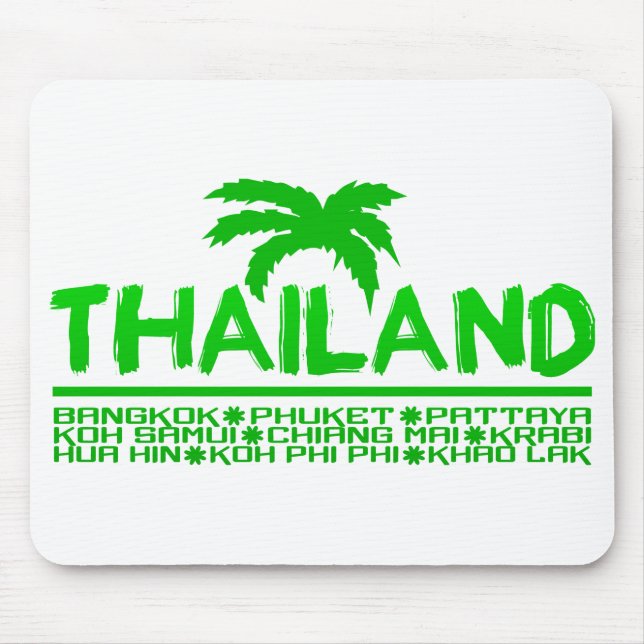 Alfombrilla De Ratón Mousepad de Tailandia (Frente)