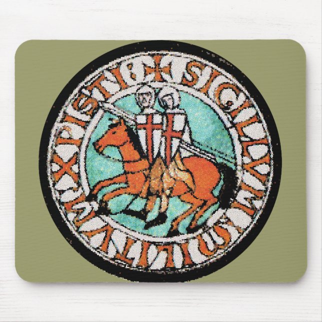 Alfombrilla De Ratón Mousepad de Templar de los caballeros (Frente)