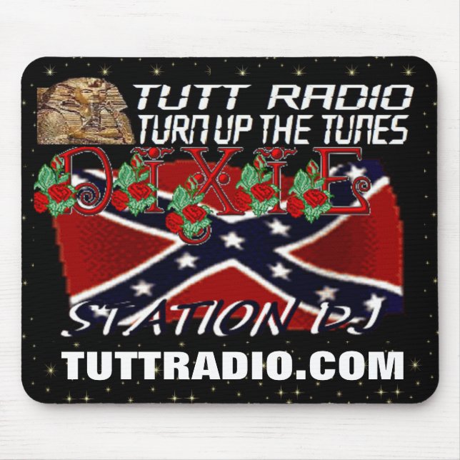 Alfombrilla De Ratón Mousepad de Tutt Dixie de radio (Frente)