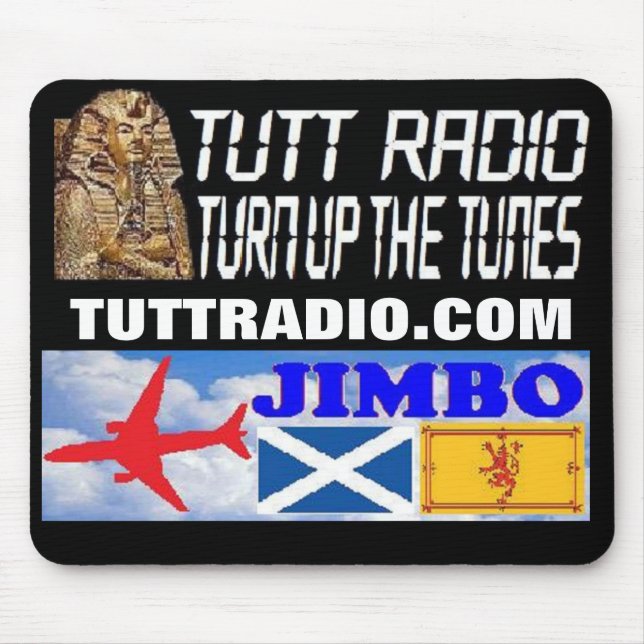 Alfombrilla De Ratón Mousepad de Tutt Jimbo de radio (Frente)