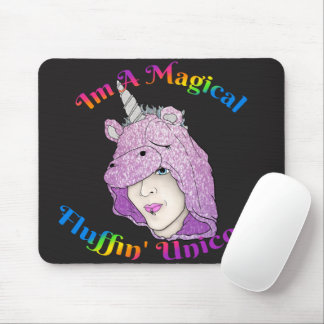 Alfombrilla De Ratón Mousepad de Unicornio mágico
