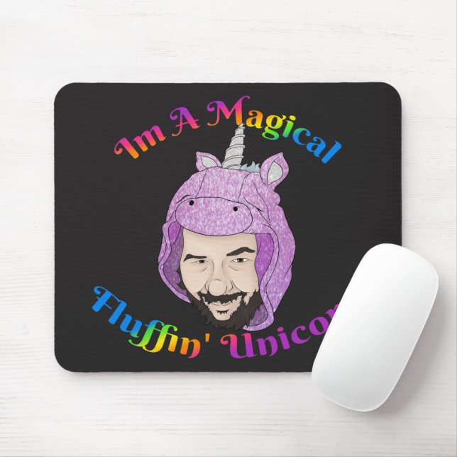 Alfombrilla De Ratón Mousepad de unicornio mágico de Zer0 (Con ratón)