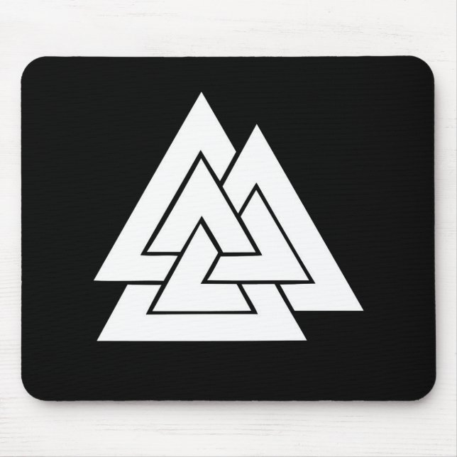 Alfombrilla De Ratón Mousepad de Valknut (Frente)