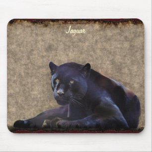 Alfombrilla De Ratón Mousepad de vida silvestre de gran gato y jaguar n