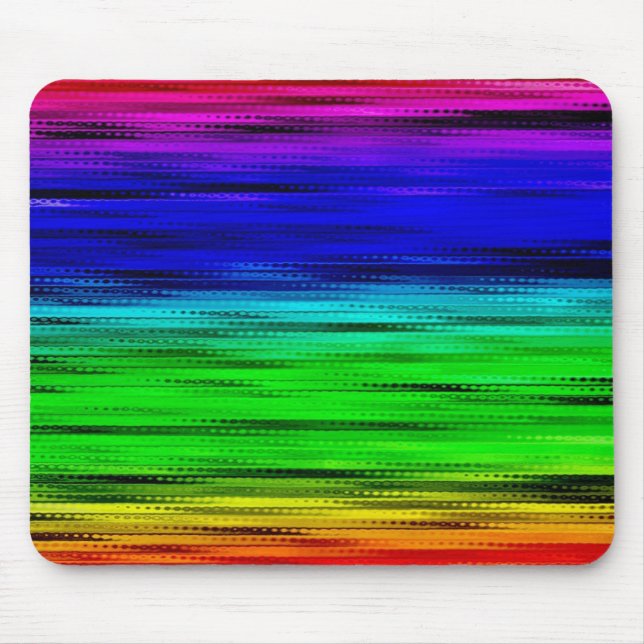 Alfombrilla De Ratón Mousepad de vidrio arco iris (Frente)