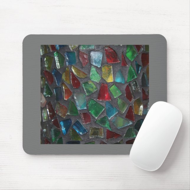 Alfombrilla De Ratón Mousepad de vidrio templado (Con ratón)
