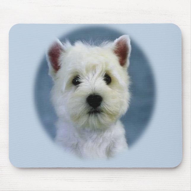 Alfombrilla De Ratón Mousepad de Westie (Frente)