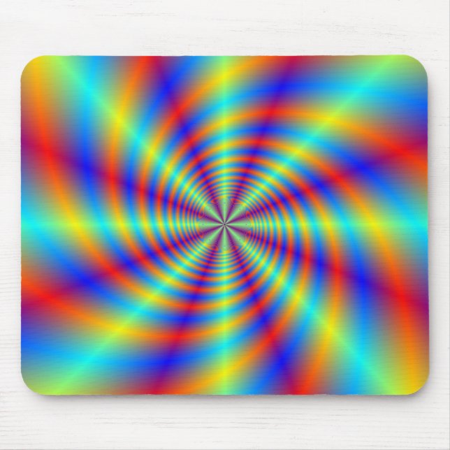 Alfombrilla De Ratón Mousepad de Whirl Psychedelic (Frente)