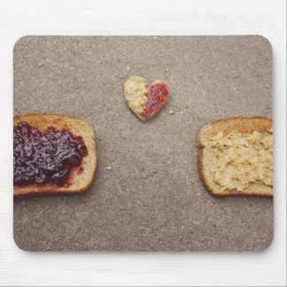 Alfombrilla De Ratón mousepad del amor del pb&j