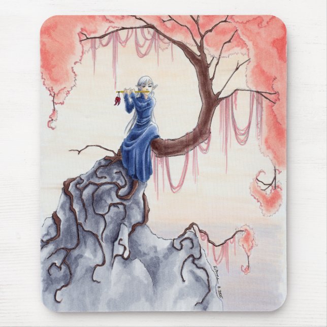 Alfombrilla De Ratón Mousepad del árbol de la canción (Frente)