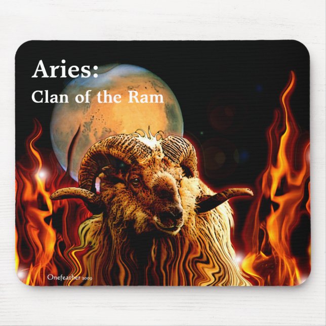 Alfombrilla De Ratón Mousepad del aries (Frente)