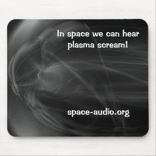 Alfombrilla De Ratón Mousepad del audio del espacio