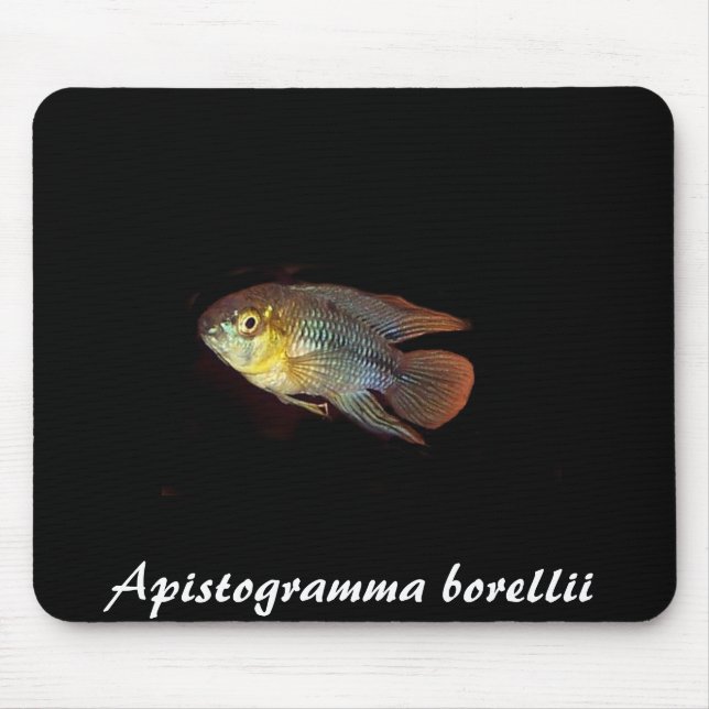 Alfombrilla De Ratón Mousepad del borellii de Apistogramma (Frente)