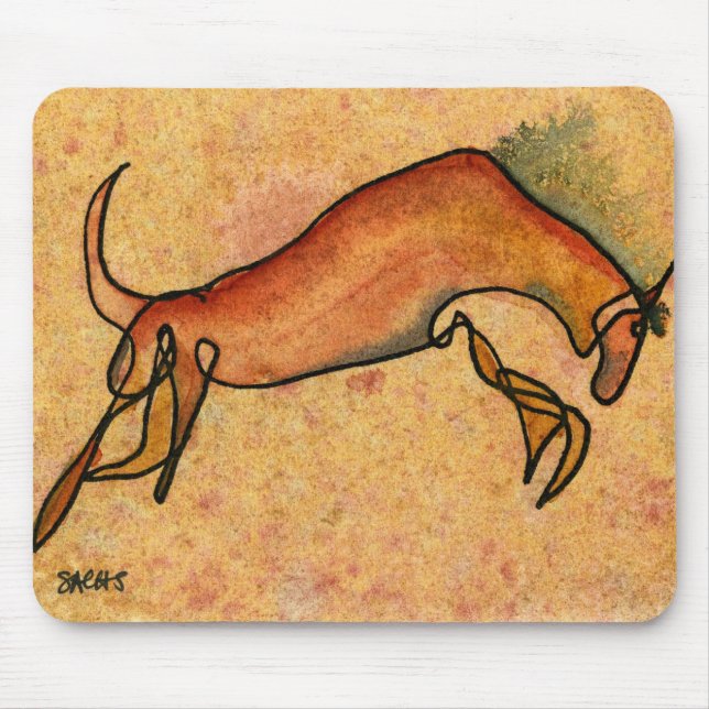 Alfombrilla De Ratón Mousepad del caballo de Lascaux (Frente)