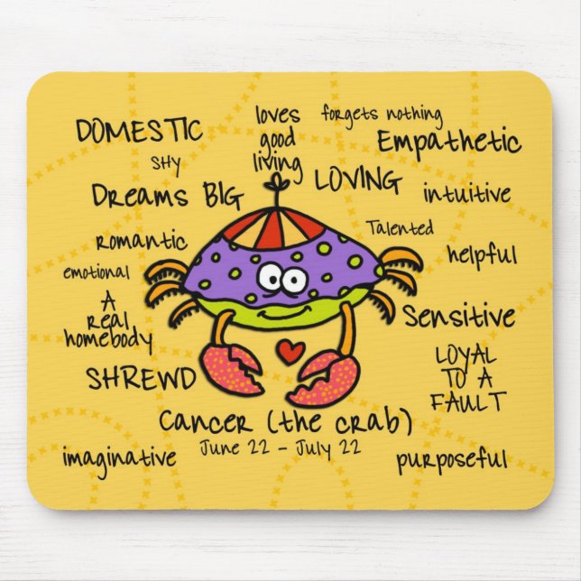 Alfombrilla De Ratón mousepad del cáncer (Frente)