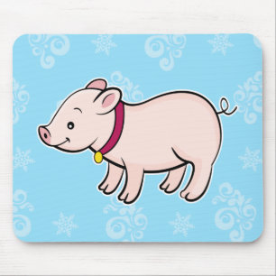 Alfombrilla De Ratón Mousepad del cerdo