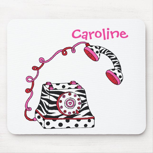 Alfombrilla De Ratón Mousepad del chica (Frente)