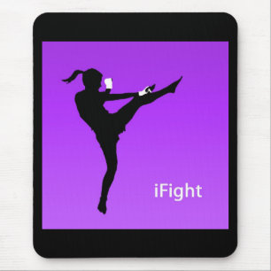 Alfombrilla De Ratón mousepad del chica del iFight