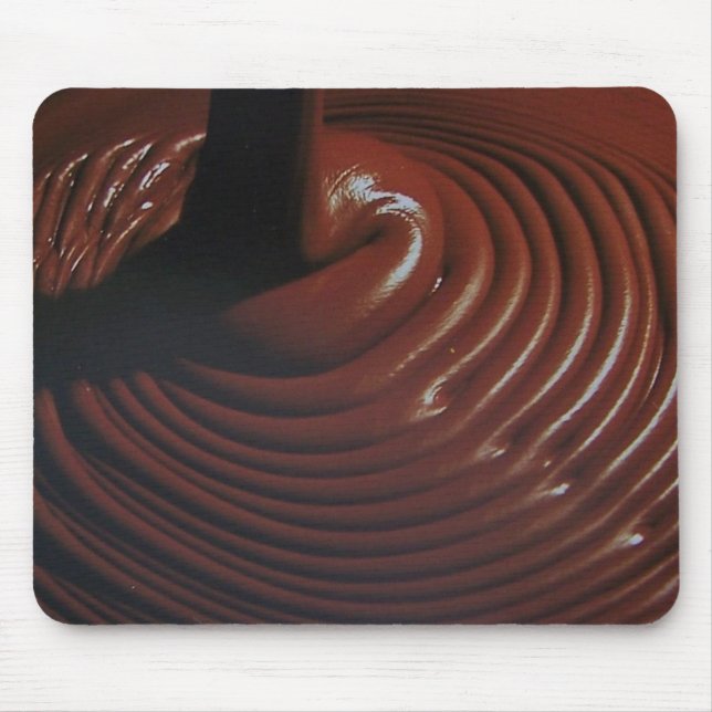Alfombrilla De Ratón mousepad del chocolate del choco (Frente)