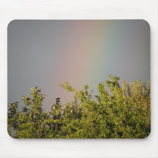 Alfombrilla De Ratón Mousepad del cielo arcoiris (Frente)
