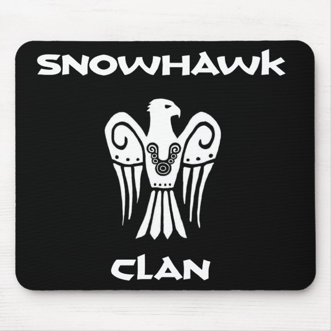 Alfombrilla De Ratón ¡Mousepad del clan de Snowhawk! (Frente)