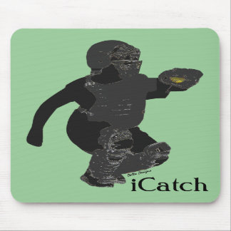 Alfombrilla De Ratón Mousepad del colector del softball de Fastpitch