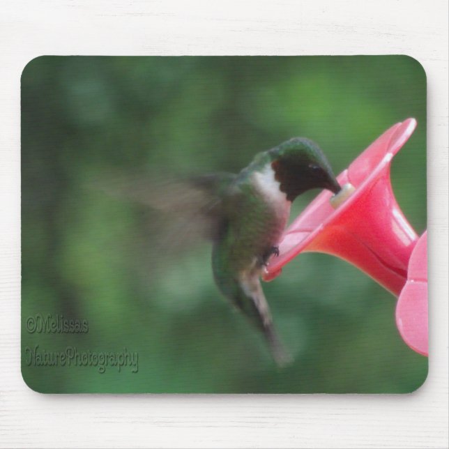 Alfombrilla De Ratón mousepad del colibrí (Frente)