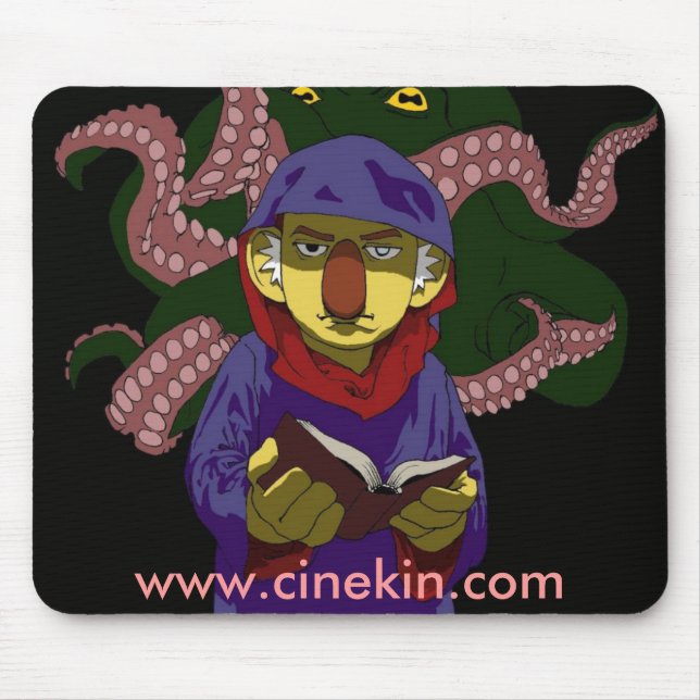 Alfombrilla De Ratón mousepad del culto-cthulhu (Frente)