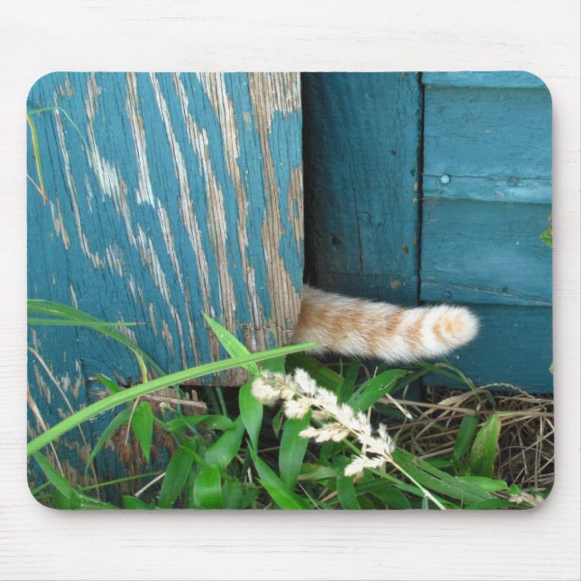 Alfombrilla De Ratón Mousepad del ~ de la cola de gato (Frente)